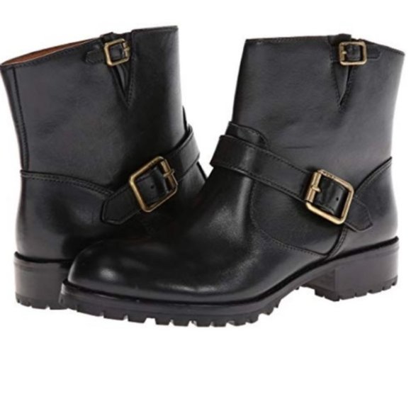 Marc by Marc Jacobs Black Leather Ankle Engineer Boot 41 - Picture 1 of 9